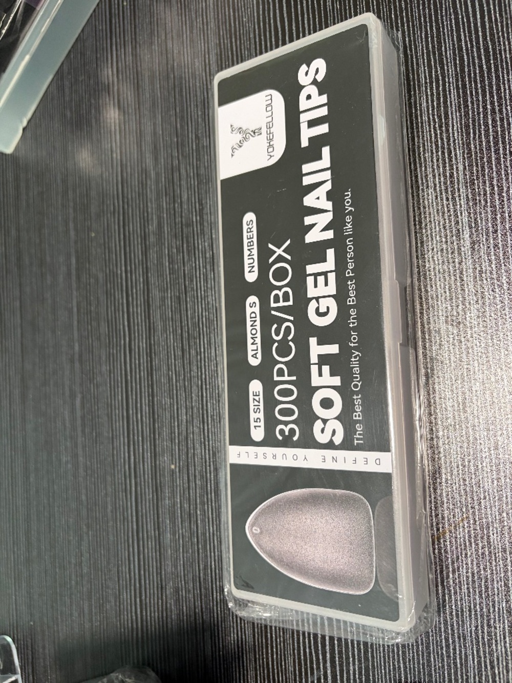 YOKEFELLOW NAIL TIPS Short Almond (discontinued)